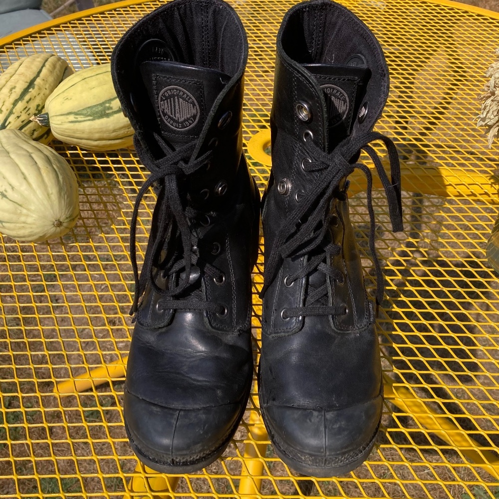 Palladium Leather boots